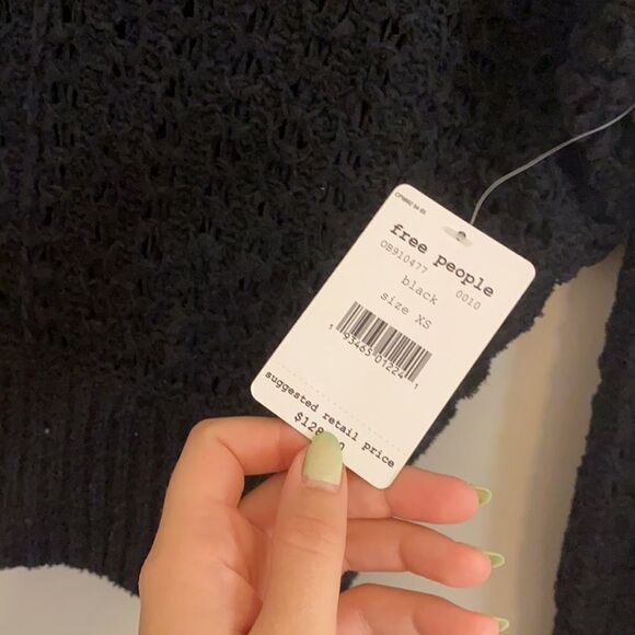 Free People best of you sweater - Black size XS - Picture 3 of 5